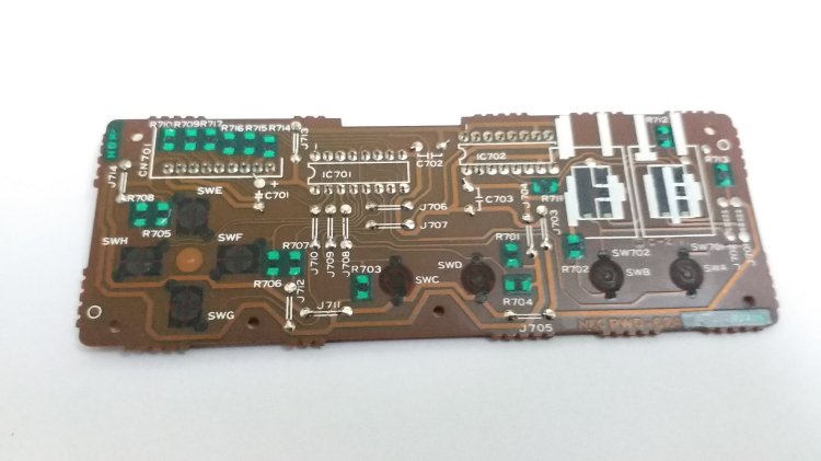 Pc-Engine controller PCB - B - Click Image to Close