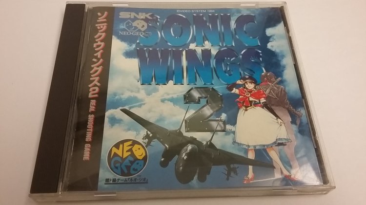 SNK CD Game: Sonic Wings 2 - Click Image to Close