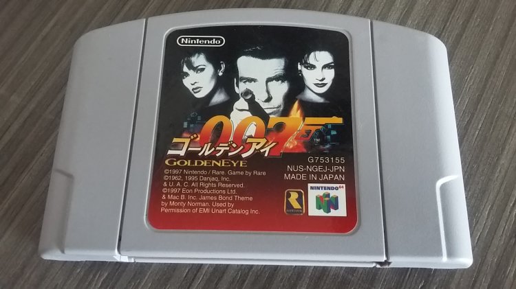 N64 game: Golden eye - Click Image to Close