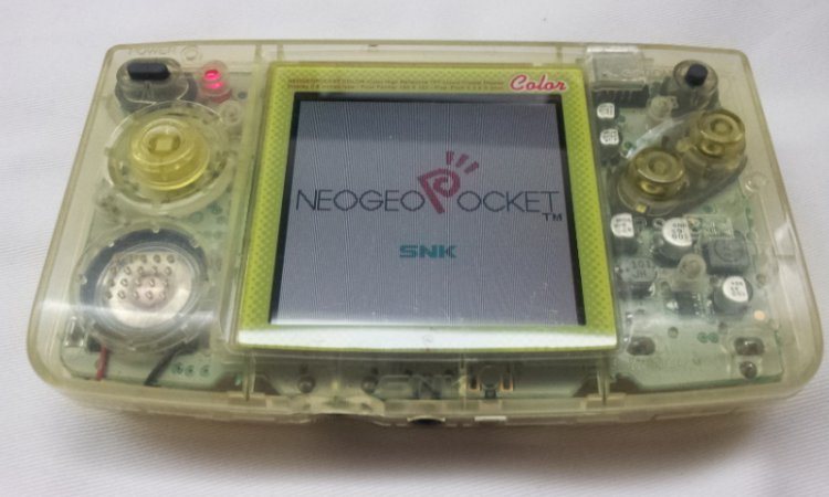 SNK Neo Geo Pocket color console system - Click Image to Close