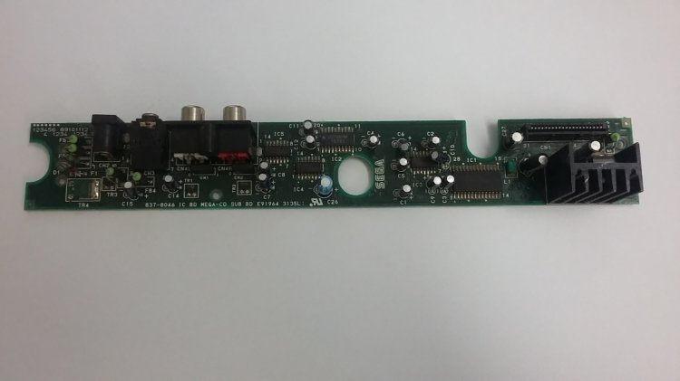 Sega Front Loading CD Console power supply mainboard - Click Image to Close