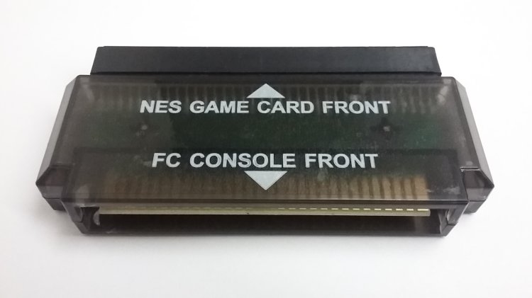 72pin - 60pin NES / Famicom game adapter converter - with shell - Click Image to Close