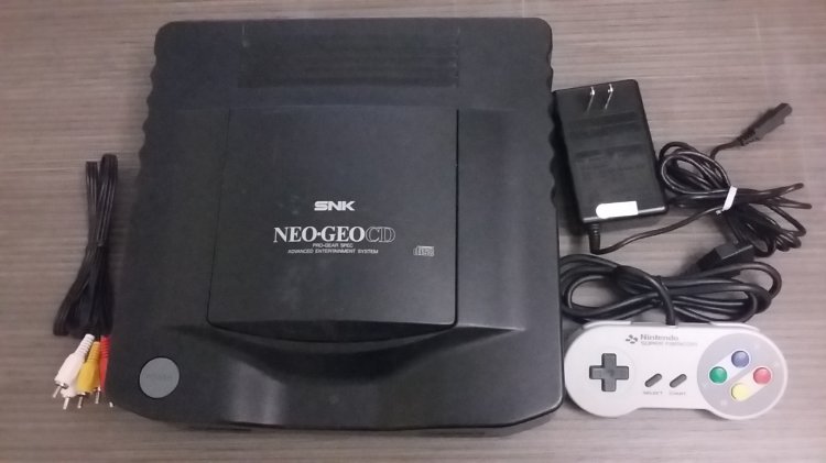 SNK Neo Geo CD console Top Loading console system - Item: B - Click Image to Close