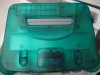Boxed Nintendo 64 console - Clear Blue