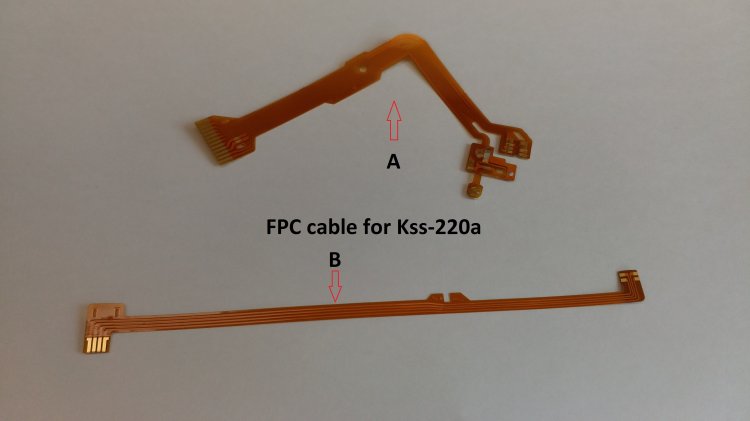 FPC cable for Kss-220a CD Lens Replacement - Pc-Engine CD Rom2 - Click Image to Close