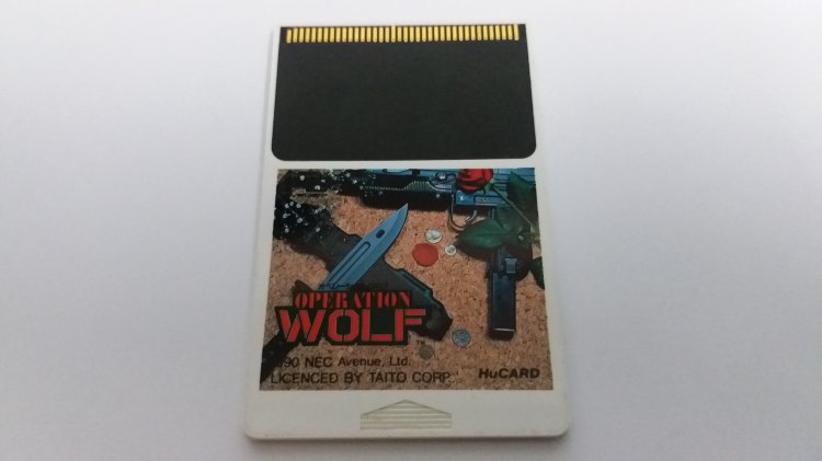 Pc-Engine: Operation wolf - Click Image to Close