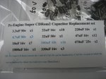 Pc-Engine Super CD Rom2 Capacitor Replacement set