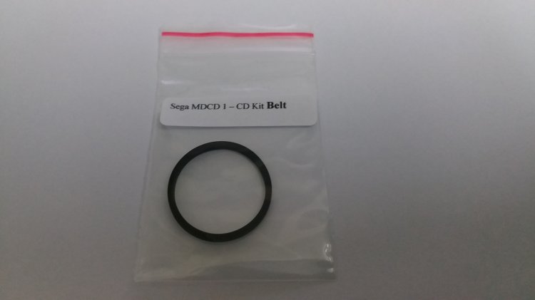 Sega Mega Drive Front Loading CD Kit Replacement Rubber Belt - Click Image to Close