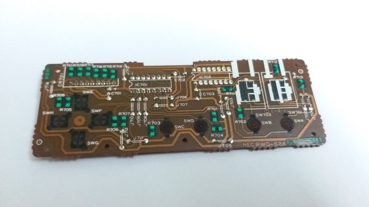 Pc-Engine controller PCB - A - Click Image to Close