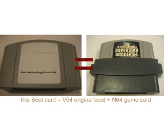 Boot card / Emulation adaptor for V64 - Click Image to Close