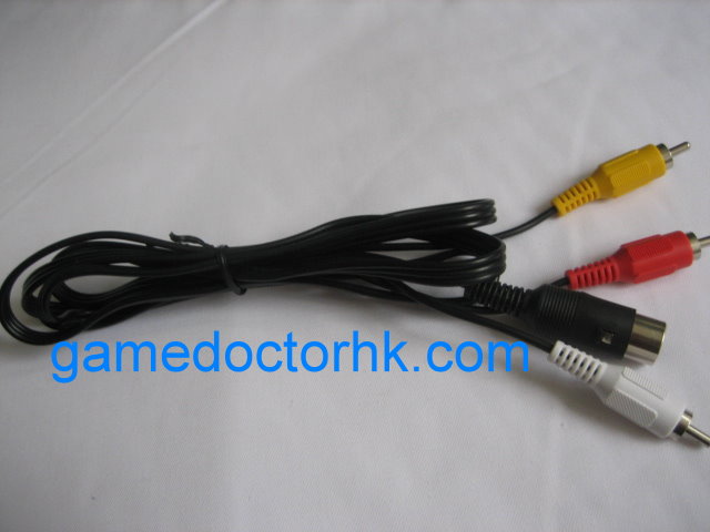 AV-Video / Mono Audio Composite cable for SNK Neo Geo console - Click Image to Close